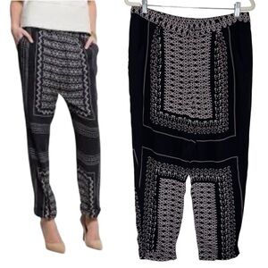 Free People Boho Print Harem Pants Size 8
